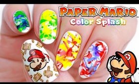 Paper Mario Color Splash Nails!