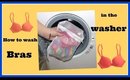 Bras 101: wash bras in the washer