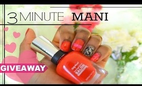 3 Minute Date Night Nails | A Valentine's Day Look + GIVEAWAY