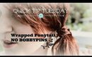 Wrapped Ponytail Without Bobby Pins [Quick Tip Tuesday]