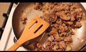 One-Pan pasta with side salad