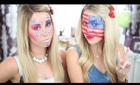 How NOT to Wear Makeup - Fourth of July