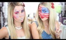 How NOT to Wear Makeup - Fourth of July