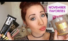 NOVEMBER FAVORITES | Bath & Body Works, Gerard Cosmetics, Nyx & more.