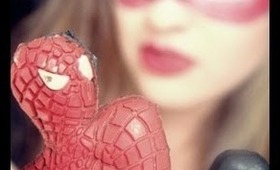 Spider Women Face Mask Halloween Tutorial