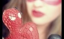 Spider Women Face Mask Halloween Tutorial