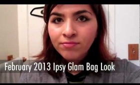 February 2013 Ipsy Glam Bag Look