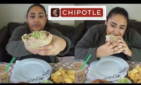 CHIPOTLE BURRITO MUKBANG: EATING SHOW
