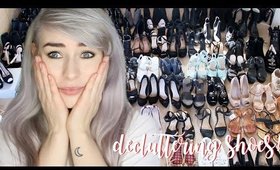 DECLUTTERING MY SHOES - Tips + Collection!