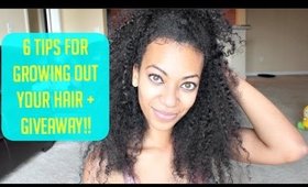 6 Tips For Growing Out Your Hair This Winter + Giveaway!!