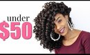 Best Curly Synthetic Wig under $50► Freetress Equal Bubble Wand Wig