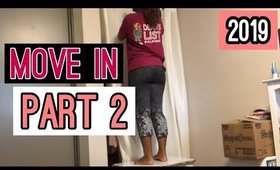 COLLEGE MOVE IN VLOG 2019 | PART 2 - Tommie Marie