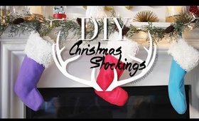 DIY Cute Holiday Stockings | ANNEORSHINE