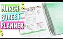 March Budget Planner Setup, March Monthly Budget PWM Setup 2017 March Budget Planner Setup
