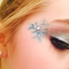 Frozen inspired makeup 