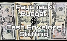 Jan 24th Paycheck/Budget with Me/Stuffing Cash Envelopes