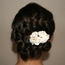Bridial french updo