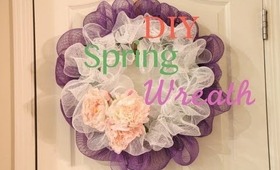 Home Decor DIY Spring Wreath