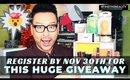 Last Chance to Register TODAY for my $2000 Black Friday GIVEAWAY !!! mathias4makeup
