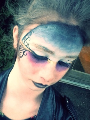 Did this makeup for a friends photography portfolio not the best pic tho...