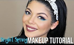 BRIGHT SPRING DRUGSTORE MAKEUP TUTORIAL | SCCASTANEDA