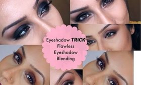 Quick eyeshadow trick Flawless eyeshadow blending || Makeup With Raji