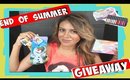 End Of Summer Giveaway (Collab with Whitney Estes)