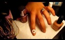 Glam Nails:Quick Halfmoon Nail Manicure