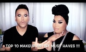 TOP 10 MAKEUP KIT MUST HAVES W MATHIAS & PATRICK STARRR - karma33