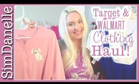 Target & Walmart Clothing & Sleepwear Haul ♥ Hello Kitty ♥ Nick & Nora