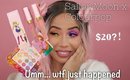 SAILOR MOON X COLOURPOP SWATCHES AND TRY ON