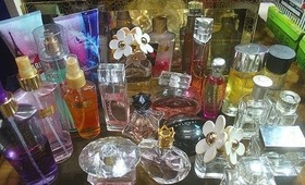 Perfumes I currently have / Empty Perfume Bottles / Review (2013)