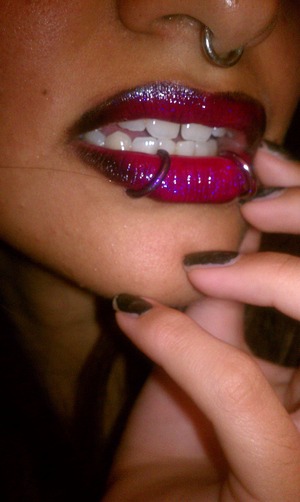 another portion of my "ombre", lips :)  
