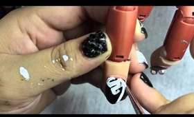 Easy Halloween Nail Tutorial- Next Top Nail Artist Week 7
