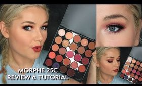 Spotlight Palette Thursdays: MORPHE 25C Review and Tutorial Pink Smokey Eye