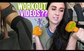 Workout Videos at home 💪 !?