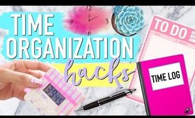 TIME ORGANIZATION HACKS You NEED to KNOW | Paris & Roxy