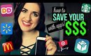 6 Apps You NEED to Save Money! | tewsimple