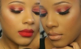 Bold Valentines day collab w/ Glam by Am with two lip options