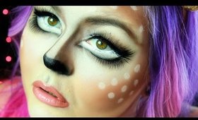 Deer Halloween Makeup Tutorial