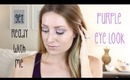 Get Ready With Me: 9/15/13 (purple eye look)