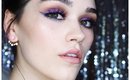 Purple and Teal makeup tutorial