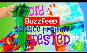 BUZZFEED DIYS TESTED | Science Experiments YOU NEED To Try!