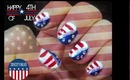 4th of July Inspired Nails
