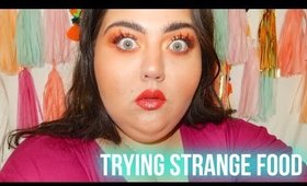 I DON'T WANT TO EAT A FROG | TRYING STRANGE FOOD