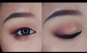 Not So Sunset Makeup Look