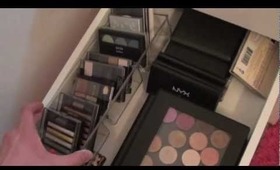 Updated Makeup Collection & Storage