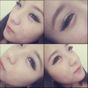 2NE1's Park Bom inspired eye makeup.