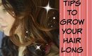 HAIR TIPS: How to grow long healthy hair