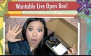 Wantable Box Makeup UnBoxing LIVE! + First Impression (March 2014)